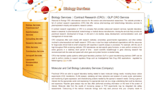 Desktop Screenshot of biologyservices.com